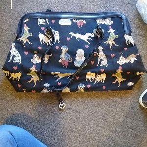 Brighton Bags - Over sized Brighton purse. Doggie Print Brighton Bags - Over sized Brighton purse. Doggie Print